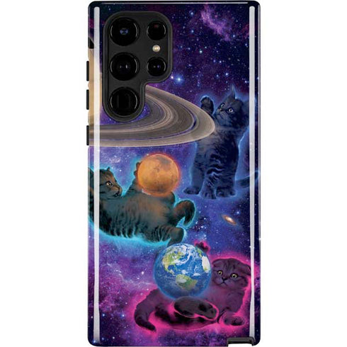 Vincent Hie Cosmic Kittens Galaxy S22 Ultra Pro Case