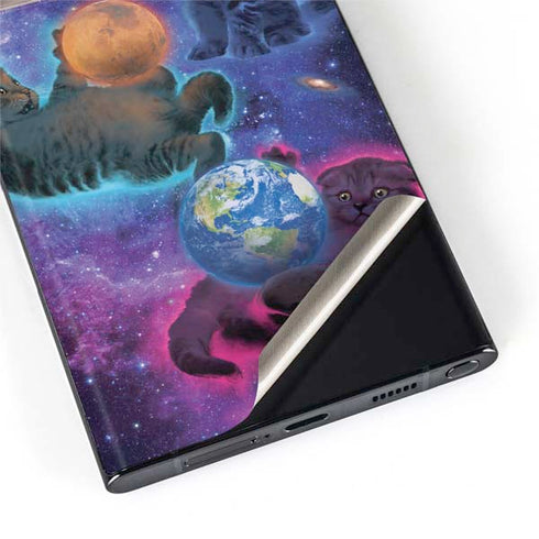 Vincent Hie Cosmic Kittens Galaxy S22 Ultra Skin