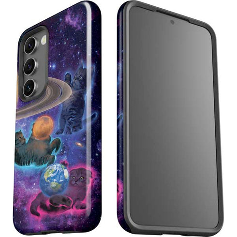Vincent Hie Cosmic Kittens Galaxy S23 Pro Case
