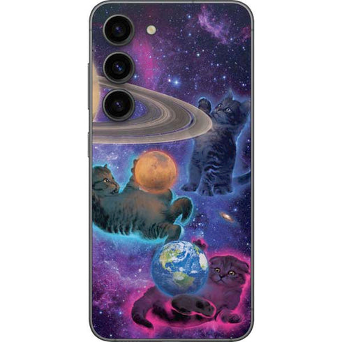 Vincent Hie Cosmic Kittens Galaxy S23 Skin