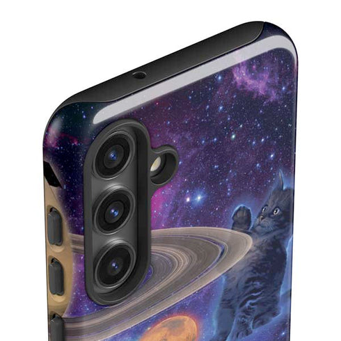 Cosmic Kittens by Vincent Hie Galaxy S24 Impact Case