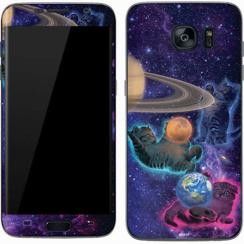 Vincent Hie Cosmic Kittens Galaxy S7 Skin