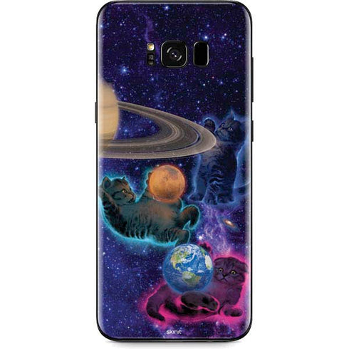 Vincent Hie Cosmic Kittens Galaxy S8 Plus Skin