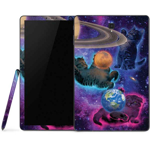 Vincent Hie Cosmic Kittens Samsung Galaxy Tab Skin
