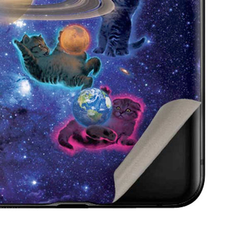Vincent Hie Cosmic Kittens Galaxy Z Flip Skin