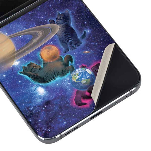 Cosmic Kittens by Vincent Hie Galaxy Z Flip5 5G Skin