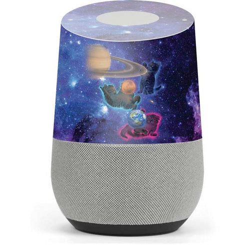 Vincent Hie Cosmic Kittens Google Home Skin