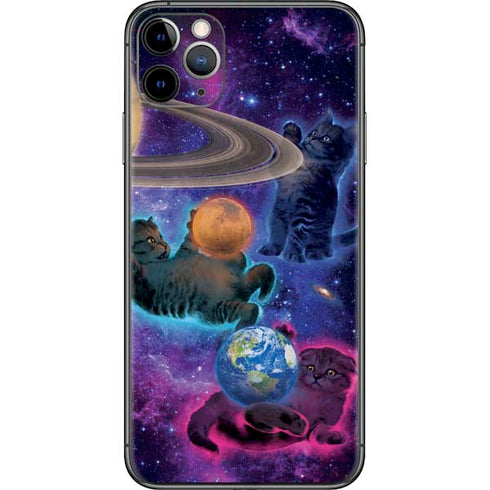 Vincent Hie Cosmic Kittens iPhone 11 Pro Max Skin