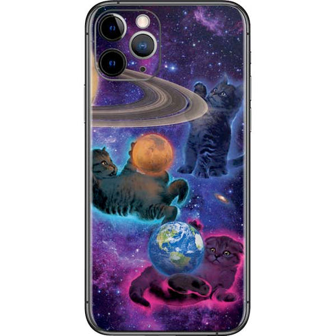 Vincent Hie Cosmic Kittens iPhone 11 Pro Skin