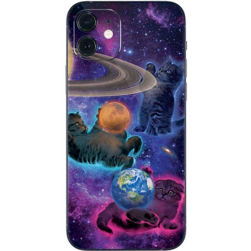 Vincent Hie Cosmic Kittens iPhone 12 Mini Skin