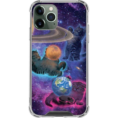 Vincent Hie Cosmic Kittens iPhone 12 Pro Max Clear Case