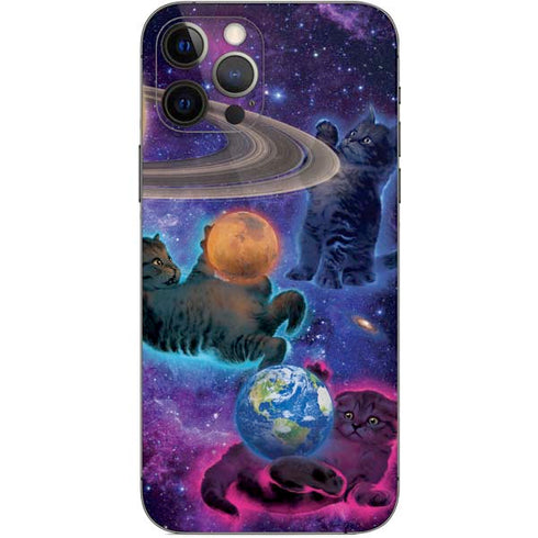 Vincent Hie Cosmic Kittens iPhone 12 Pro Skin