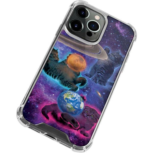 Vincent Hie Cosmic Kittens iPhone 13 Pro Max Clear Case