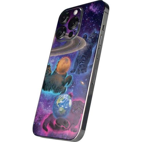 Vincent Hie Cosmic Kittens iPhone 13 Pro Max Skin