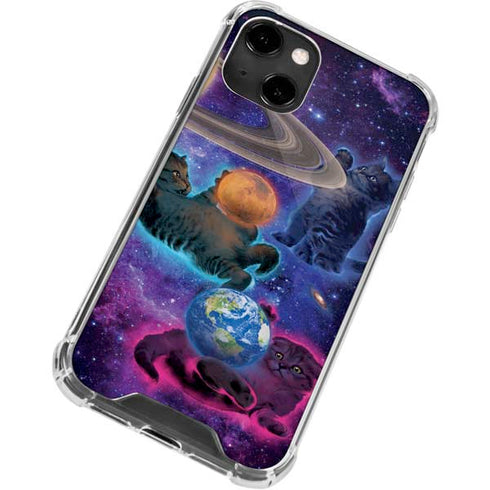 Vincent Hie Cosmic Kittens iPhone 14 Clear Case