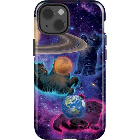Vincent Hie Cosmic Kittens iPhone 14 Impact Case