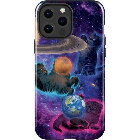 Cosmic Kittens by Vincent Hie iPhone 15 Pro Max Impact Case