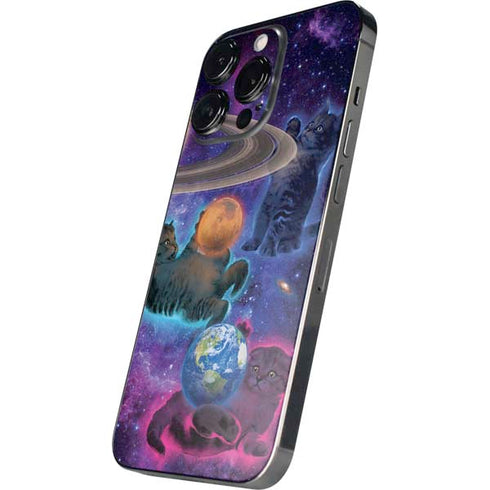 Vincent Hie Cosmic Kittens iPhone 14 Pro Max Skin