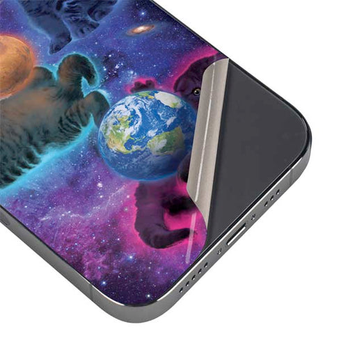 Vincent Hie Cosmic Kittens iPhone 14 Pro Max Skin