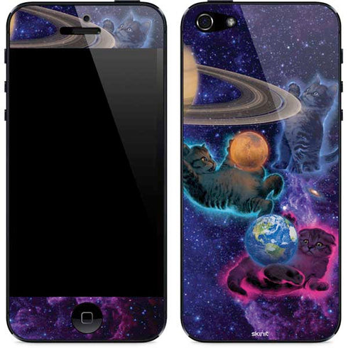 Vincent Hie Cosmic Kittens iPhone 5/5s/5SE Skin