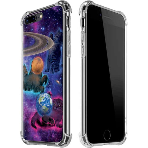 Cosmic Kittens by Vincent Hie iPhone 7/8 Plus Clear Case