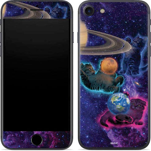 Vincent Hie Cosmic Kittens iPhone 7 Skin