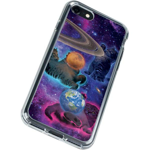 Vincent Hie Cosmic Kittens iPhone SE (2nd & 3rd Gen) Clear Case