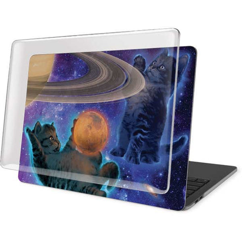 Vincent Hie Cosmic Kittens MacBook Pro 16in (2019-20) Case plus Skin