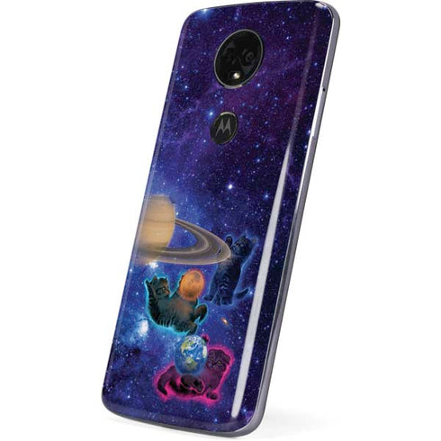 Vincent Hie Cosmic Kittens Moto E5 Plus Skin