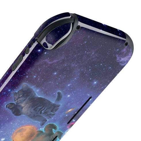 Vincent Hie Cosmic Kittens Nintendo Switch Lite Skin