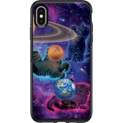 Vincent Hie Cosmic Kittens Otterbox Symmetry iPhone Skin