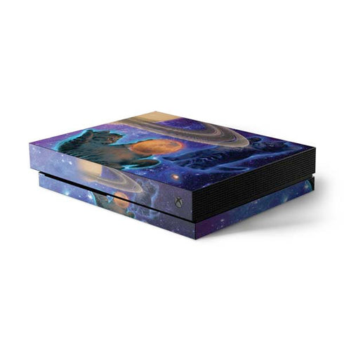 Vincent Hie Cosmic Kittens Xbox One X Console Skin