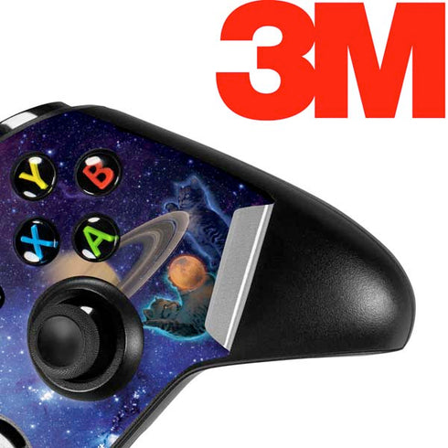 Vincent Hie Cosmic Kittens Xbox One X Controller Skin