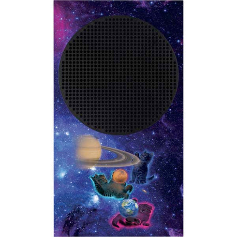 Vincent Hie Cosmic Kittens Xbox Series S Console Skin
