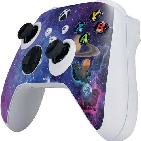 Vincent Hie Cosmic Kittens Xbox Series S Controller Skin