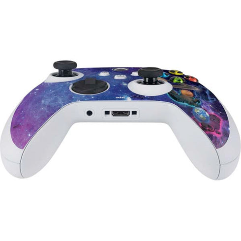 Vincent Hie Cosmic Kittens Xbox Series S Controller Skin