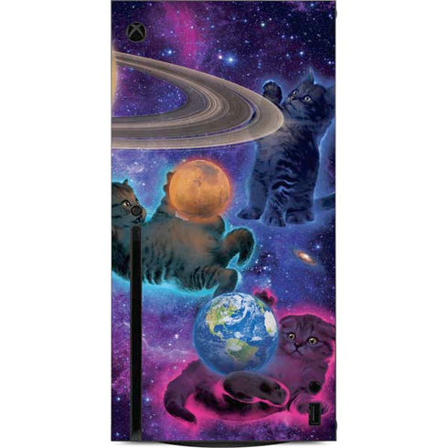 Vincent Hie Cosmic Kittens Xbox Series X Console Skin
