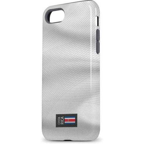 Costa Rica Soccer Flag iPhone 8 Pro Case