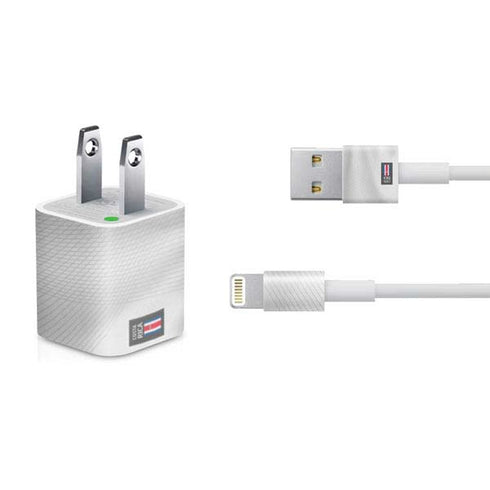 Costa Rica Soccer Flag iPhone Charger (5W USB) Skin