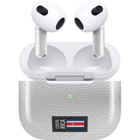 Costa Rica Soccer Flag Apple AirPods (3rd Gen 2021) Skin