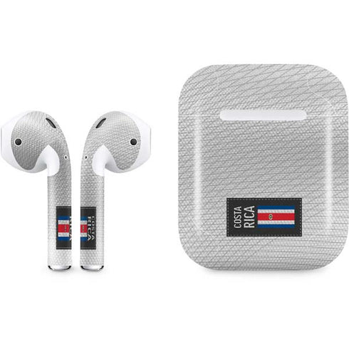 Costa Rica Soccer Flag Apple AirPods Skin