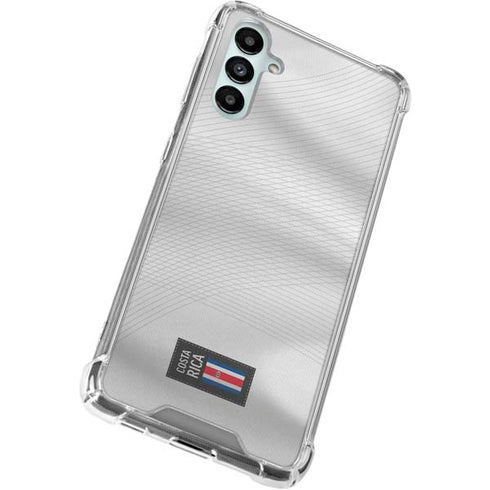 Costa Rica Soccer Flag Galaxy A14 5G Clear Case