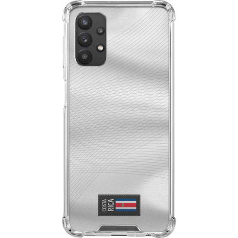 Costa Rica Soccer Flag Galaxy A32 5G Clear Case