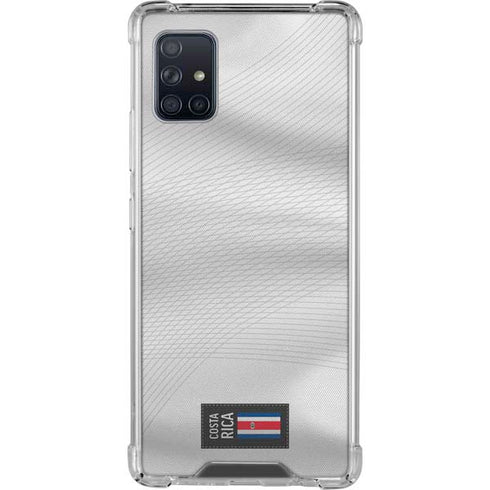Costa Rica Soccer Flag Galaxy A51 5G Clear Case