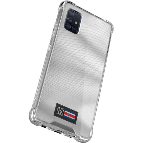 Costa Rica Soccer Flag Galaxy A51 5G Clear Case