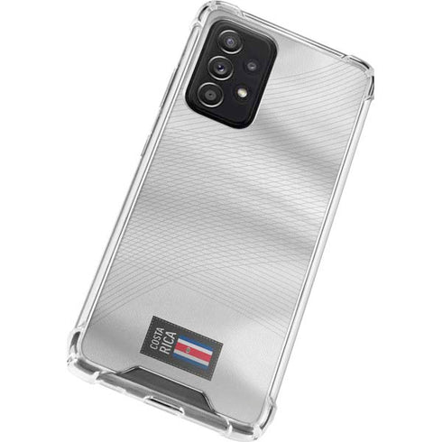 Costa Rica Soccer Flag Galaxy A52 5G Clear Case