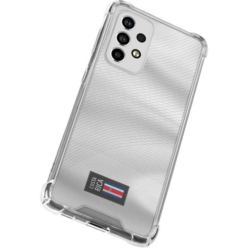 Costa Rica Soccer Flag Galaxy A53 5G Clear Case