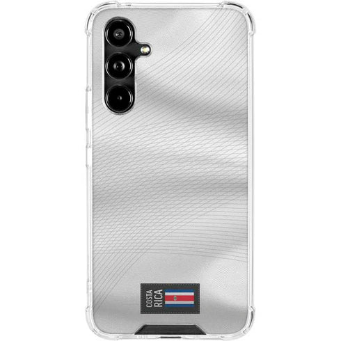 Costa Rica Soccer Flag Galaxy A54 5G Clear Case