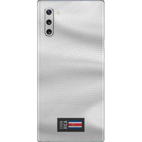 Costa Rica Soccer Flag Galaxy Note 10 Skin