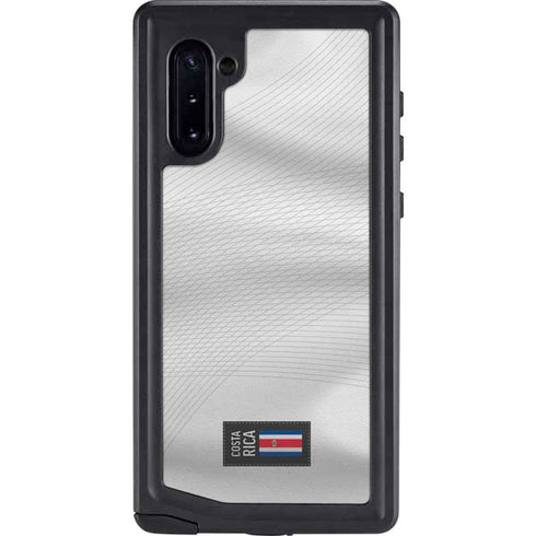 Costa Rica Soccer Flag Galaxy Note 10 Waterproof Case